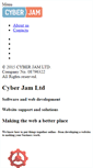 Mobile Screenshot of cyberjam.biz